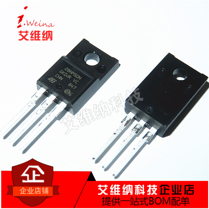 STF28NM50N STF28NM50N 28NM50N 21A 500V field effect MOS tube TO-220F brand new original imported