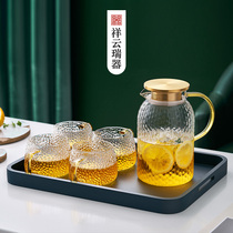 Xiangyun Rui household rectangular cup tray Bamboo simple water cup plate Teacup plate Acacia wood tea tray