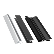 Aluminum alloy skirting board corner cabinet kitchen Yin corner Yang corner footing line flat connection any corner connection baffle corner