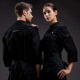 Старший шеф-повар Работа для мужчин с длинным рукавом утолщенным отель Catering Winter Kitchen Western Restaurant Chef Clothing High Story Women