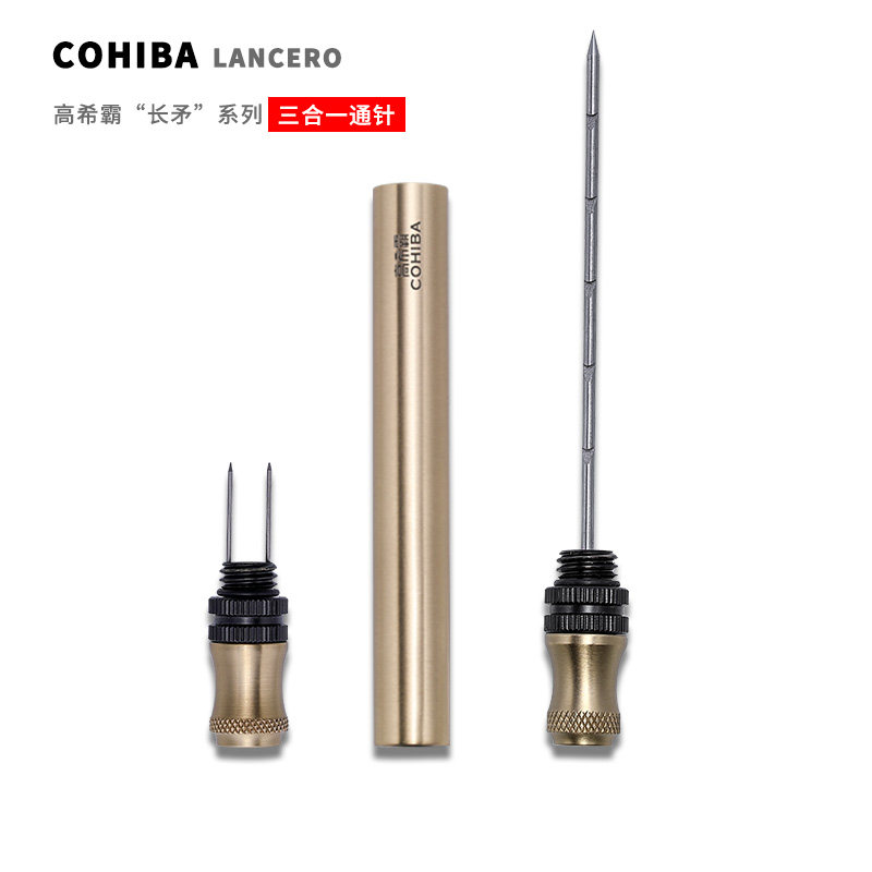 COHIBA Cohiba pass needle ventilation needle cigar smoke drill hole puncher smoke flue pine needle portable