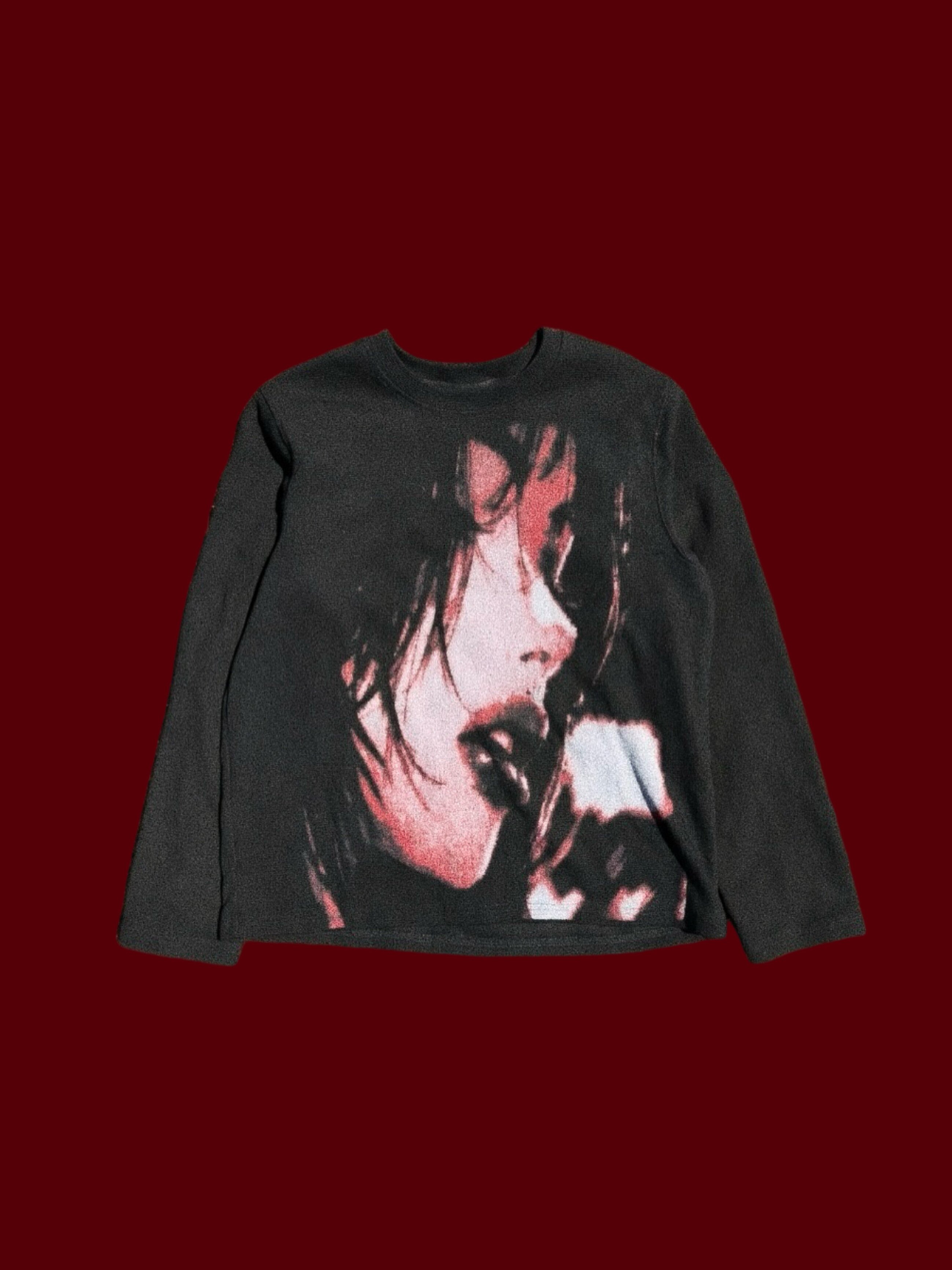 VOWPROGRESS 260g Slim-Fit Portrait Print Tee