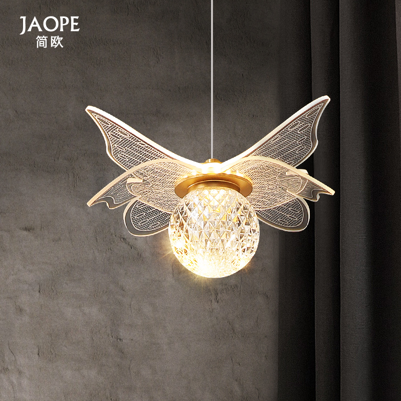 Bedroom Bedside Chandelier, Italian Minimalist Style, High-End Luxury, New Style, Atmospheric Butterfly Small Chandelier, Bar Counter and Entrance Lighting Fixtures Bedroom Bedside Chandelier, Italian Minimalist Style, High-End Luxury, New Style, Atmospheric Butterfly Small Chandelier, Bar Counter and Entrance Lighting Fixtures