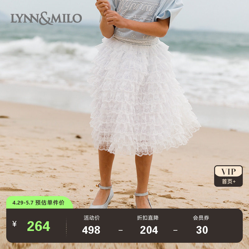 Lynn Milo Myrlo 2023 Summer Girls Dress White Lace Baby Princess Dress Lace Lace Lace Lace Lace Lace Lace Lace Lace Lace Lace Lace Lace Lace Lace Lace Lace Lace