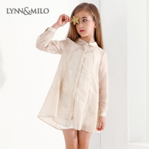 LynnMilo Lynn McRoe 2022 Fall girl dress Dress Jacquard Tencel Long Sleeve Light Extravagant Vest Suit
