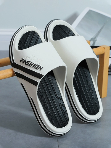 Летние нескользящие трендовые тапочки для ванны, мягкая подошва