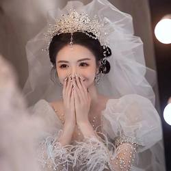신부 왕관 Tiara Super Fairy Crystal 눈썹