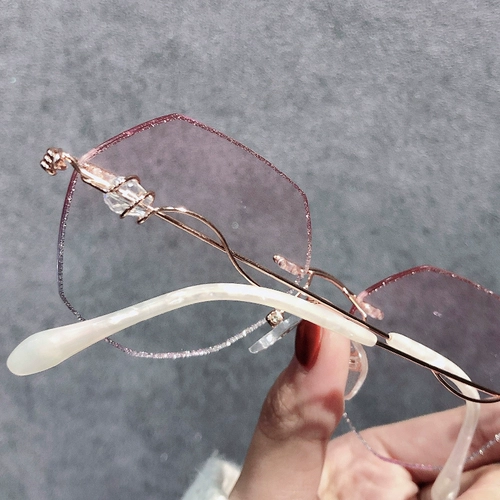 Импортные антирадиационные модные сверхлегкие очки для пожилых людей, в корейском стиле