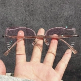 Женские ушные очки женская миопия может быть оснащена определенной степенью безрассудного обесцвечивания корейское издание Tide Big Face Net Red Light Mircor