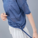 Свободная и тонкая танцевальная одежда для женщин сетчание пряжи вершины формируют классические этнические китайские танцевальные костюмы