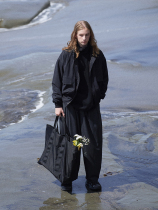 Evi Stub 21FW Inform commuter improvement loose casual profile Collar Harrington Jacket Cityboy