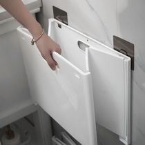 Home Toilet Bathroom Dirty Laundry Basket Laundry Basket Dirty Laundry Basket Wall-mounted Foldable Dirty Laundry Basket Hanging Wall