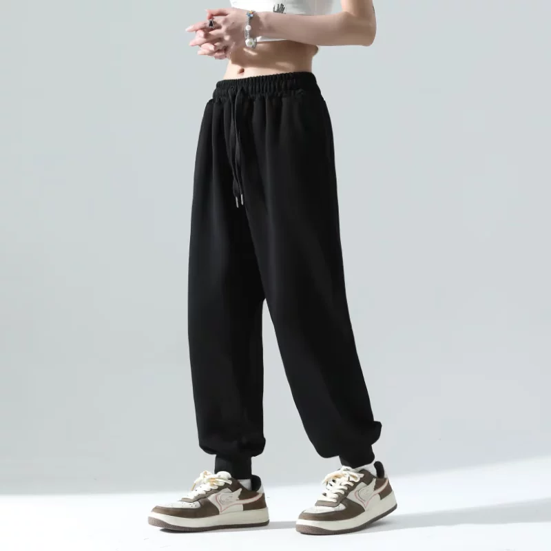 Летние модные трикотажные casual брюки для мужчин и женщин