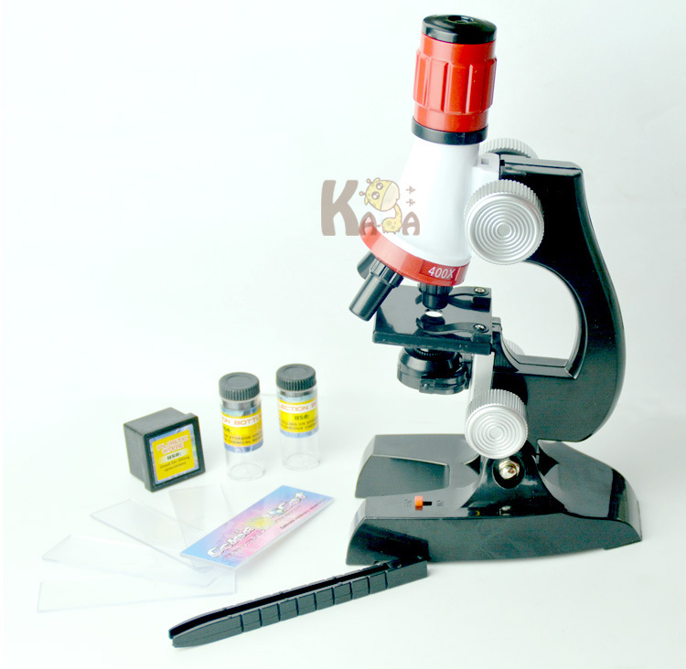Early Education Bioscience HD 1200 Times Microscope Toys Children Science and Education Set Elementary School Experimental Equipment