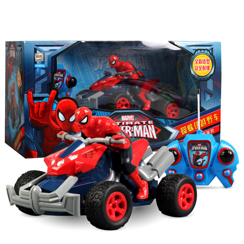 Genuine Spider-Man M008 Climbing Off-Road Electric Toy Remote Control Car Anti-fall Stunt Car Model Child Toy Gift