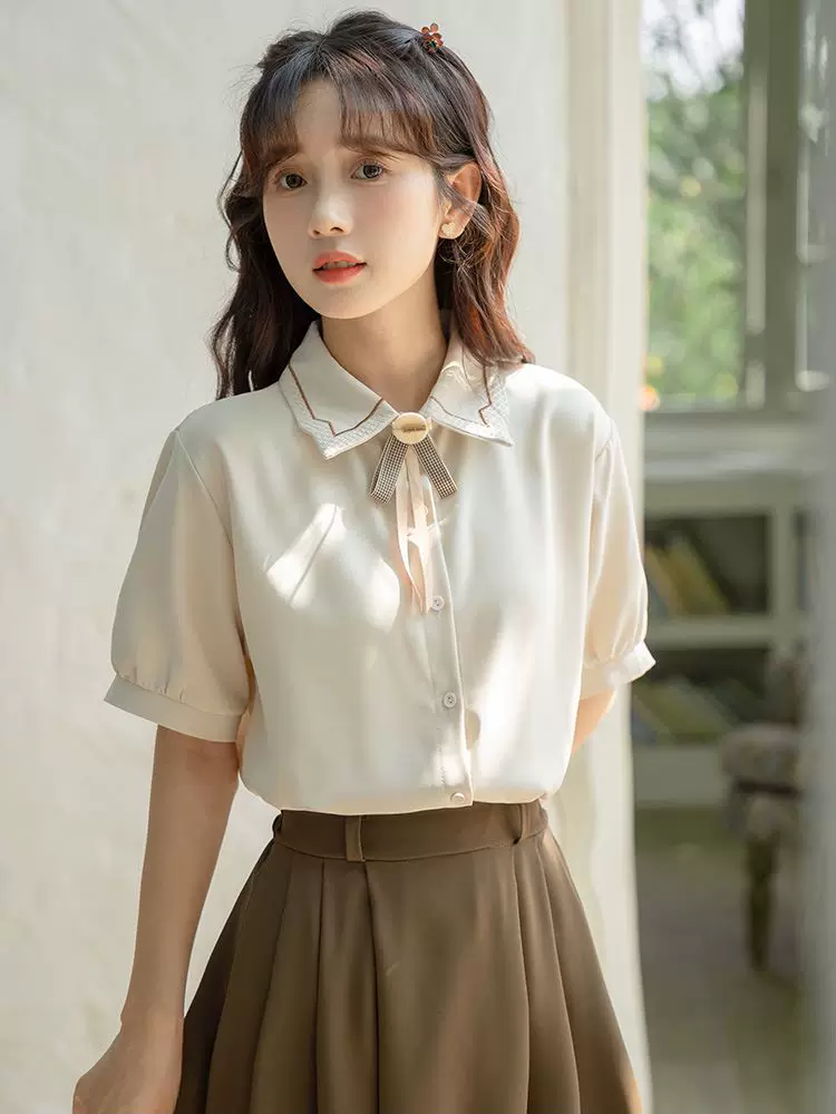Summer classic suit jacket, set, shirt, for students