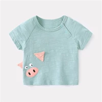 Зеленая свинья с коротким рукавом