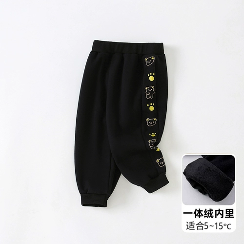 Детские утепленные удерживающие тепло хлопковые демисезонные штаны для раннего возраста подходит для мужчин и женщин для отдыха