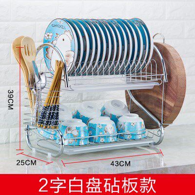 Water tray Bowl Chopsticks Drain Bowls of dishes Dish Containing Kitchen Racks shelving Domestic and Kitchen Home
