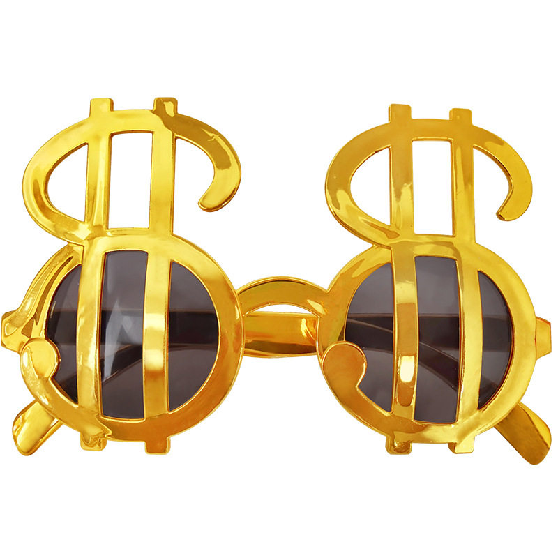 New birthday glasses party bibliographic glasses / selfie decoration to take picture props children's park glasses