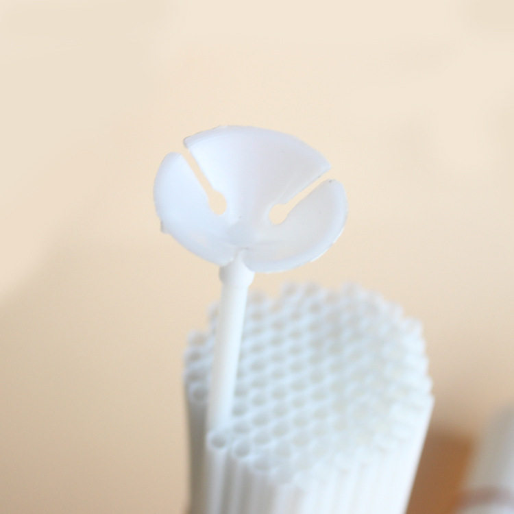 40 CM white balloon toy transparent tow rod balloon cup stick children's hand holding balloon