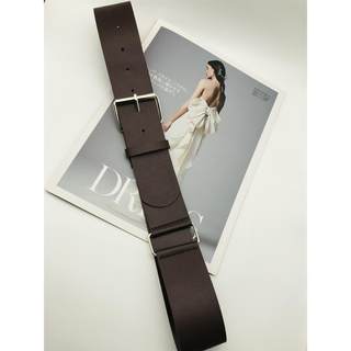 Women's wide girdle decorative belt with skirt and coat korean style trendy and fashionable slim waist belt for women