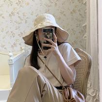 Summer sun hat children Korean version of Joker sunscreen sun hat fashion face small UV fisherman hat