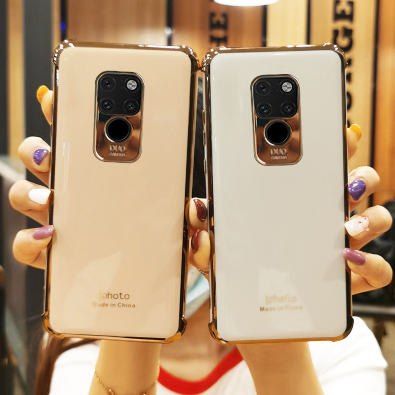 Suitable for Huawei Mate20 Mobile Mobile Mobile Shell Mate20pro Silicone Shell m20 full-pack airbag anti-fall m20 Pro female tide Mt20 Case Surface Screen Ultra