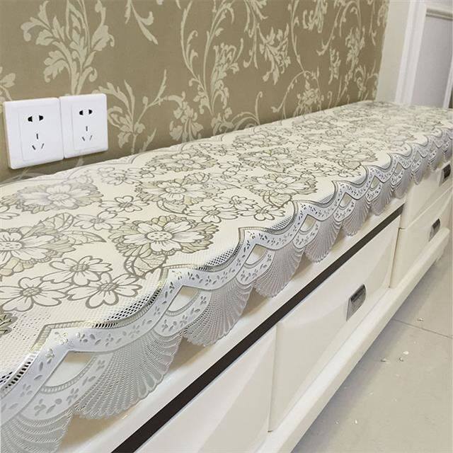 TV cabinet dust-proof cover cloth table cloth waterproof and burn-proof PVC table cloth plastic TV cabinet cloth bed head cabinet Shoe cabinet Gaibu