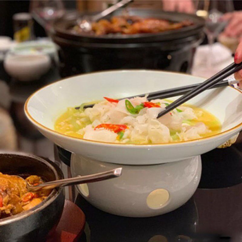 Vegetable heating furnace Mini small min stove tableware Insured plate Dining Hall Thermostatic Soup Bowl with Ming fire Home Hot Pot
