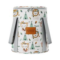 Original Manmoon childrens foot bath bucket for childrens legs student dormitory portable foldable foot bath bag 2-8 years old