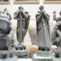 Harry Potter Wizard Chess Peripheral Set Board Game Board Toy Wizard Ornament Chess Creative Gift