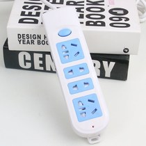 Pure Copper Socket Board Inserted Platoon Line Cord Wire Plugging Wireless Trailing Wire Board Wiring Board Home Plugboard Long Line Patch Board