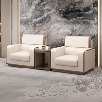 Reception sofa rest area conference room business reception coffee table combination office reception negotiation VIP single seat