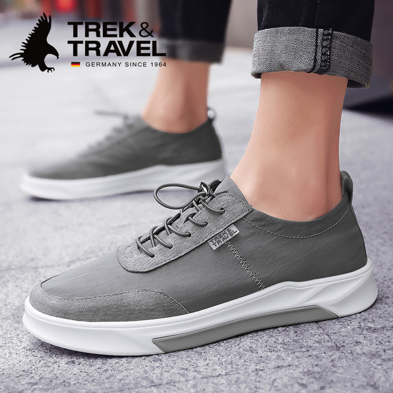 Trek & Travel 德国飞鹰 透气帆布鞋 男式板鞋 天猫优惠券折后￥128包邮（￥178-50）2色可选