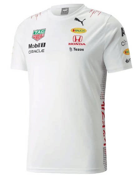 2023 New F1 레이싱 슈트 포뮬러 원 흰색 반팔 티셔츠 Verstappen 스페셜 에디션 속건성 캐주얼