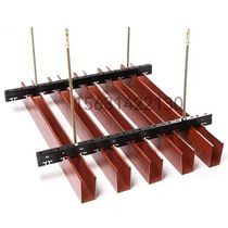 Aluminum plate ceiling square pass keel card-type main keel sawtooth aluminum square pass ceiling hidden hidden buckle wall decoration