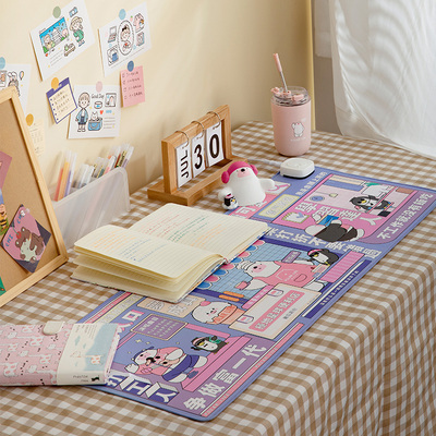 加热鼠标垫发热办公室暖手桌垫防水发热桌面