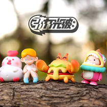 (Park Fang) Gravity Light Wave Designer Series Blind Box Cute Tide Play Doll Hammer Crab Little Dragon Girl