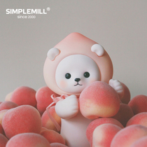 Pu Fang PlanetBear White Peach White Panda PopeaPanPan Hand Tide Play Dolls