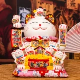 Встряхнуть руку Grand Daxing Cat Lapture Open Небольшой магазин Маленький магазин Коллекция Дома Домашняя Гостиная Подарки Автомат манит кошка с удачи