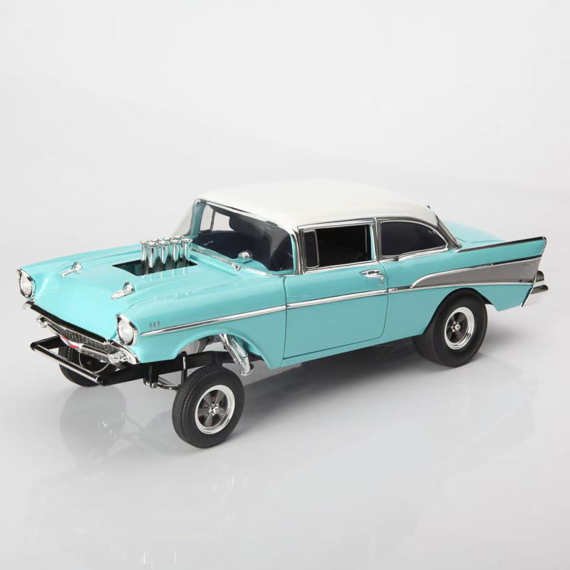 Acme 1:18 Chevrolet Corvette Chevrolet Bel Air 1957 Alloy Car Model Acme 1:18 Chevrolet Corvette Chevrolet Bel Air 1957 Alloy Car Model