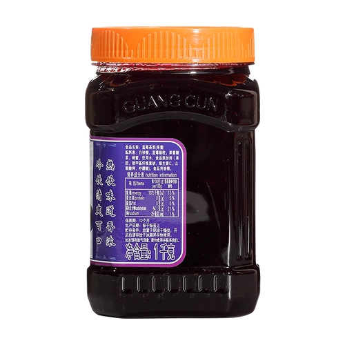 Отправить количественную ложку из Гуанкуна черничного фруктового чайного чайного соуса 1 кг фруктовый чайный соус соус хранилище молоко ингредиенты чай