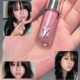 Hyntoor Black Rabbit Lip Gloss Mirror Lip Glaze Fine Glitter Moisturizing Lip Oil 003 Pink Emulsion Lipstick Lip Mud New Style