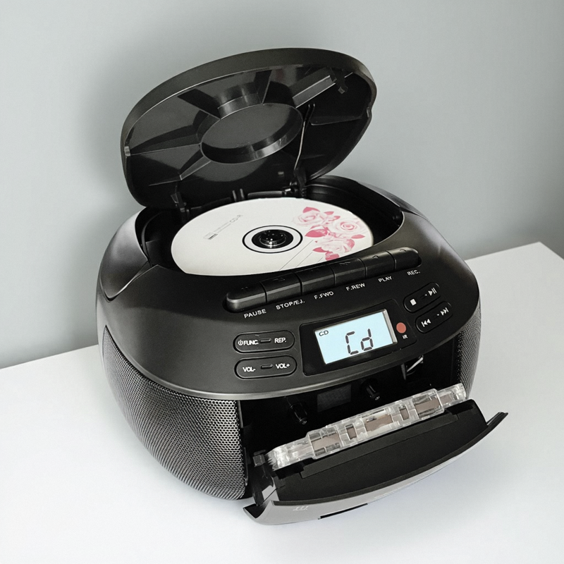 多機能CDテープレコーダーレコーダーリピーターテープレコーダー英語学習レコーダーCDプレーヤー