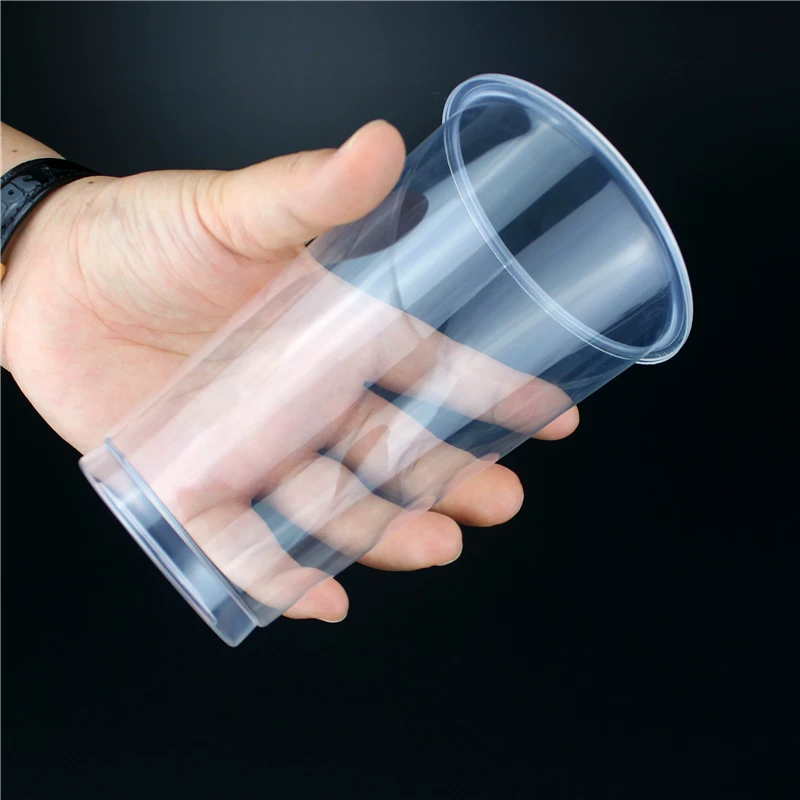 Прозрачная чашка из полипропилена PP90 калибра, высокопро transparent cup fruit tea холодный фруктовый컵 горячий кофе промо акции бесплатная доставка во все города