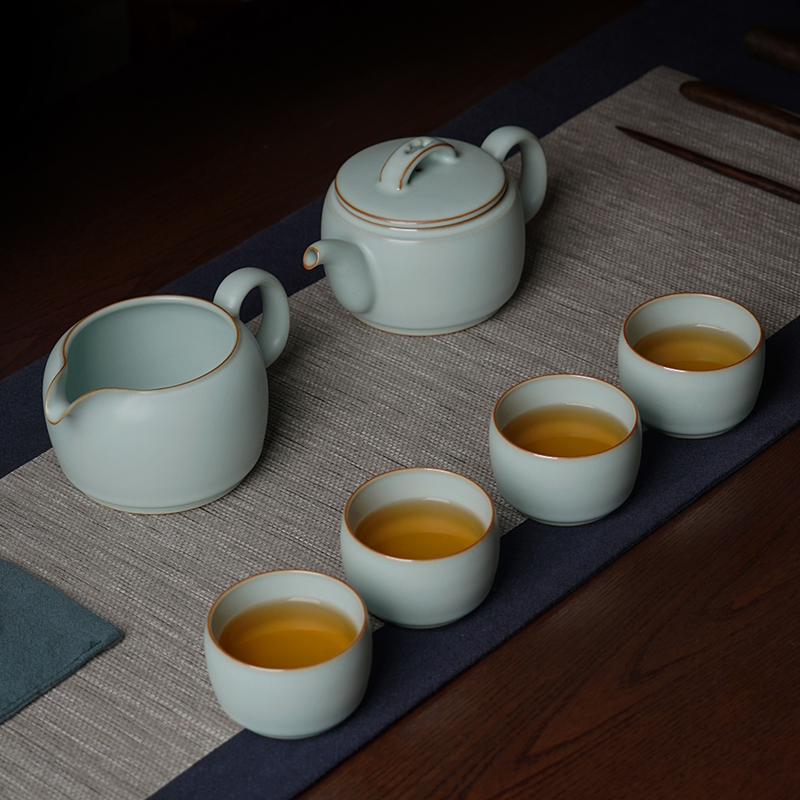 Your up noggin kongfu master cup single CPU manual sample tea cup small jingdezhen ceramic tea set gift boxes