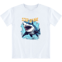 Brothers both pro-son and son-in-house brother pure cotton t-shirt family family out of travel Beijing tourist flow