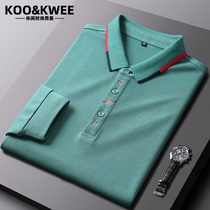 Summer men t-shirt polo shirt short sleeves Flap Loose Long Sleeve Green Small Bee Casual Pure Color Compassionate Blouse