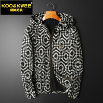 Spring Autumn Season Thin mens board-card clique jersey sports Lianhood casual fashion high-end trendy long sleeve 100 lap jacket